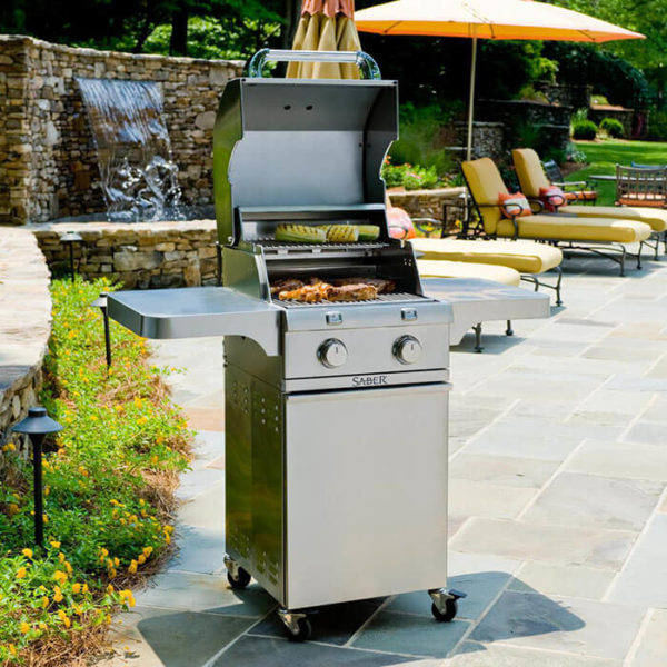 Saber grills at Pool and Spa Center Watertree