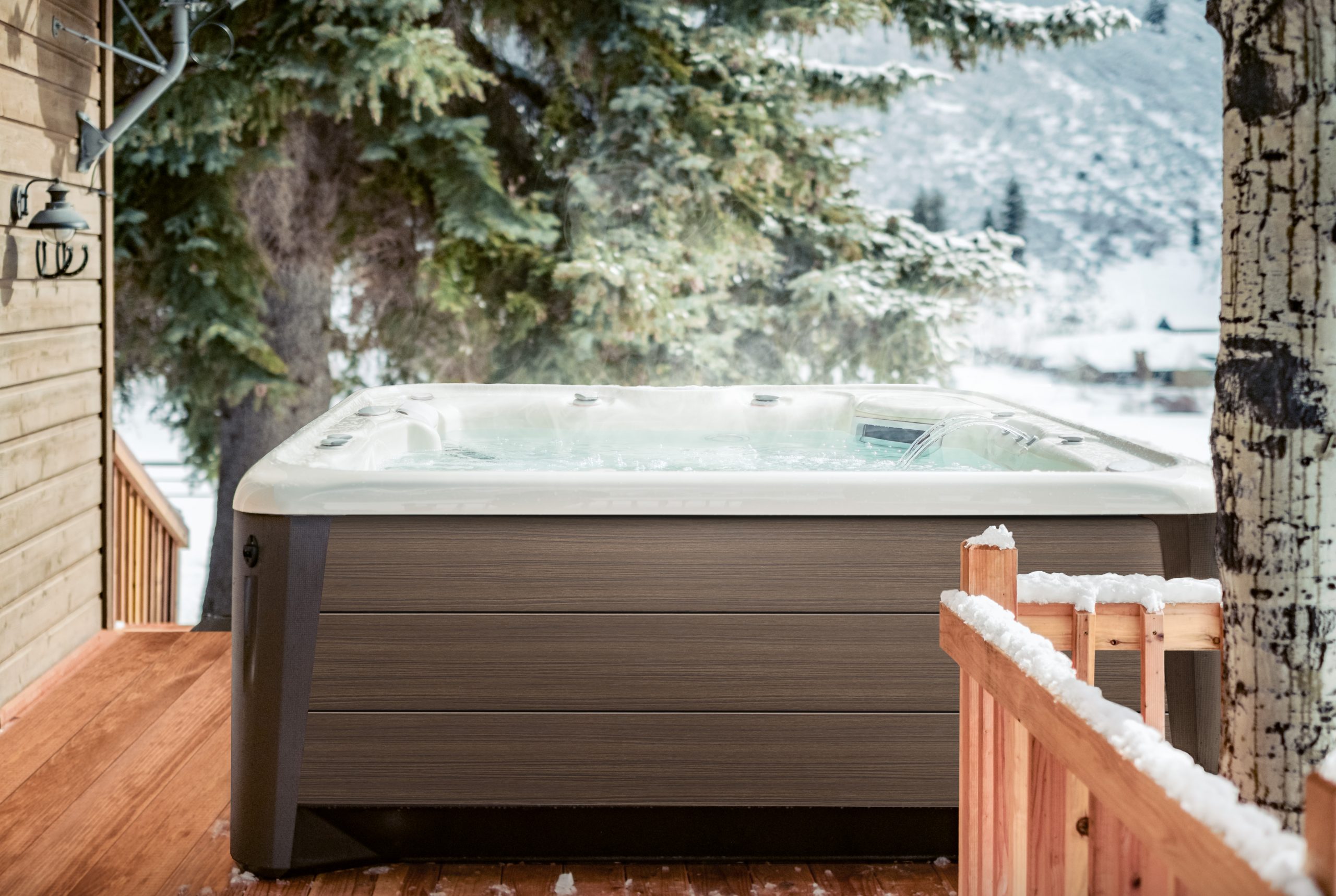 How To Beat The Winter Blues With A Hot Tub